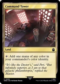 Command Tower (0266) - Universes Beyond: Doctor Who - Magic: The Gathering card