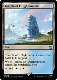 Temple of Enlightenment - Universes Beyond: Doctor Who - Magic: The Gathering card