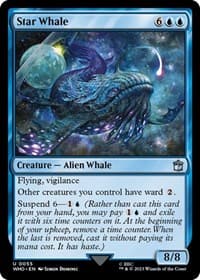 Star Whale - Universes Beyond: Doctor Who - Magic: The Gathering card