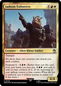 Judoon Enforcers (Surge Foil) - Universes Beyond: Doctor Who - Magic: The Gathering card
