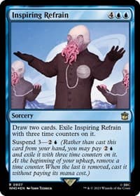 Inspiring Refrain (Surge Foil) - Universes Beyond: Doctor Who - Magic: The Gathering card