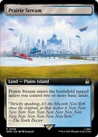 Prairie Stream (Extended Art) - Universes Beyond: Doctor Who - Magic: The Gathering card