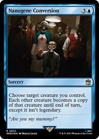 Nanogene Conversion (Surge Foil) - Universes Beyond: Doctor Who - Magic: The Gathering card