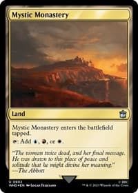 Mystic Monastery (Surge Foil) - Universes Beyond: Doctor Who - Magic: The Gathering card