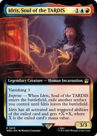 Idris, Soul of the TARDIS (Extended Art) - Universes Beyond: Doctor Who - Magic: The Gathering card