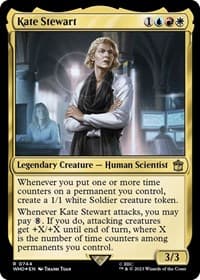 Kate Stewart (Surge Foil) - Universes Beyond: Doctor Who - Magic: The Gathering card