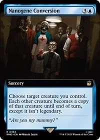 Nanogene Conversion (Extended Art) - Universes Beyond: Doctor Who - Magic: The Gathering card