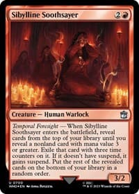 Sibylline Soothsayer (Surge Foil) - Universes Beyond: Doctor Who - Magic: The Gathering card