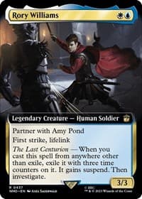Rory Williams (Extended Art) - Universes Beyond: Doctor Who - Magic: The Gathering card