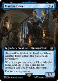 Martha Jones (Extended Art) - Universes Beyond: Doctor Who - Magic: The Gathering card