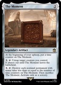 The Moment (Surge Foil) - Universes Beyond: Doctor Who - Magic: The Gathering card
