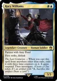Rory Williams (Surge Foil) - Universes Beyond: Doctor Who - Magic: The Gathering card