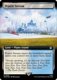 Prairie Stream (Extended Art) (Surge Foil) - Universes Beyond: Doctor Who - Magic: The Gathering card