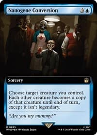 Nanogene Conversion (Extended Art) (Surge Foil) - Universes Beyond: Doctor Who - Magic: The Gathering card