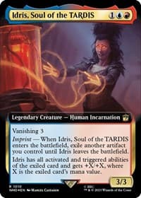 Idris, Soul of the TARDIS (Extended Art) (Surge Foil) - Universes Beyond: Doctor Who - Magic: The Gathering card
