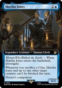 Martha Jones (Extended Art) (Surge Foil) - Universes Beyond: Doctor Who - Magic: The Gathering card