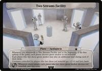 Two Streams Facility - Planechase: Universes Beyond: Doctor Who - Magic: The Gathering card
