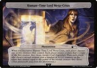 Human-Time Lord Meta-Crisis - Planechase: Universes Beyond: Doctor Who - Magic: The Gathering card