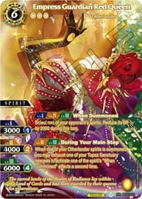 Empress Guardian Red Queen (SPR) - Aquatic Invaders - Battle Spirits Saga card