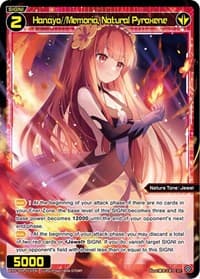 Hanayo//Memoria, Natural Pyroxene - Super Diva Deck: Double Heroines - WIXOSS card