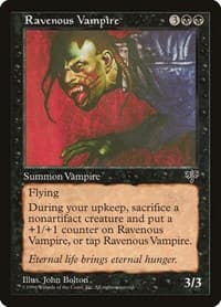 Ravenous Vampire - Mirage - Magic: The Gathering card