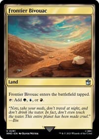 Frontier Bivouac - Universes Beyond: Doctor Who - Magic: The Gathering card