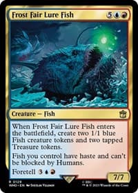 Frost Fair Lure Fish - Universes Beyond: Doctor Who - Magic: The Gathering card