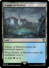 Temple of Mystery - Universes Beyond: Doctor Who - Magic: The Gathering card