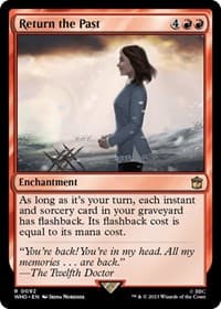 Return the Past - Universes Beyond: Doctor Who - Magic: The Gathering card