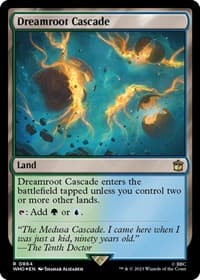 Dreamroot Cascade (Surge Foil) - Universes Beyond: Doctor Who - Magic: The Gathering card