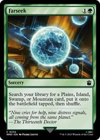 Farseek - Universes Beyond: Doctor Who - Magic: The Gathering card