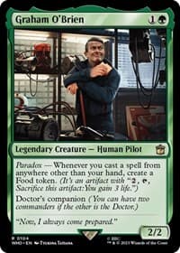 Graham O'Brien - Universes Beyond: Doctor Who - Magic: The Gathering card