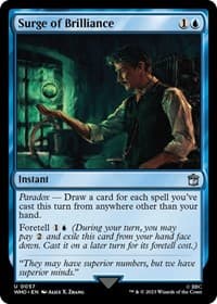 Surge of Brilliance - Universes Beyond: Doctor Who - Magic: The Gathering card