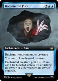 Become the Pilot (Extended Art) - Universes Beyond: Doctor Who - Magic: The Gathering card