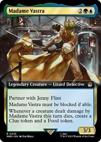Madame Vastra (Extended Art) - Universes Beyond: Doctor Who - Magic: The Gathering card