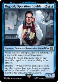 Osgood, Operation Double (Surge Foil) - Universes Beyond: Doctor Who - Magic: The Gathering card