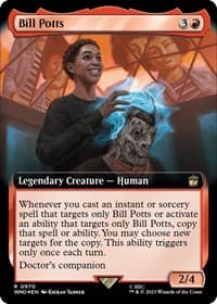 Bill Potts (Extended Art) (Surge Foil) - Universes Beyond: Doctor Who - Magic: The Gathering card
