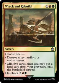 Wreck and Rebuild (Surge Foil) - Universes Beyond: Doctor Who - Magic: The Gathering card