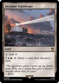 Desolate Lighthouse (Surge Foil) - Universes Beyond: Doctor Who - Magic: The Gathering card