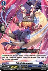 Falcate Performer - D-SS07: Stand Up Deckset "Favrneel" - Cardfight Vanguard card