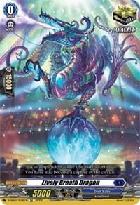 Lively Breath Dragon - D-SS07: Stand Up Deckset "Favrneel" - Cardfight Vanguard card