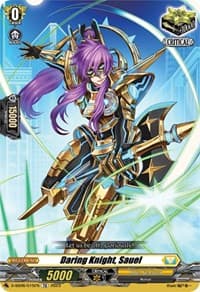 Daring Knight, Sauel - D-SS06: Stand Up Deckset "Gramgrace" - Cardfight Vanguard card