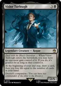Vislor Turlough - Universes Beyond: Doctor Who - Magic: The Gathering card