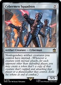 Cybermen Squadron - Universes Beyond: Doctor Who - Magic: The Gathering card