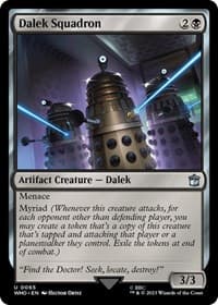 Dalek Squadron - Universes Beyond: Doctor Who - Magic: The Gathering card