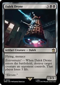 Dalek Drone - Universes Beyond: Doctor Who - Magic: The Gathering card