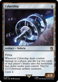 Cybership - Universes Beyond: Doctor Who - Magic: The Gathering card