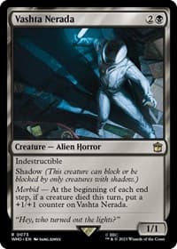 Vashta Nerada - Universes Beyond: Doctor Who - Magic: The Gathering card