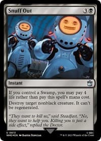 Snuff Out (Surge Foil) - Universes Beyond: Doctor Who - Magic: The Gathering card