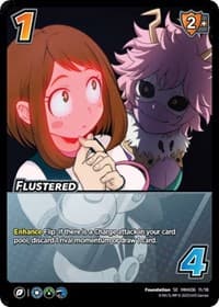 Flustered - UniVersus: My Hero Academia: Jet Burn - UniVersus card